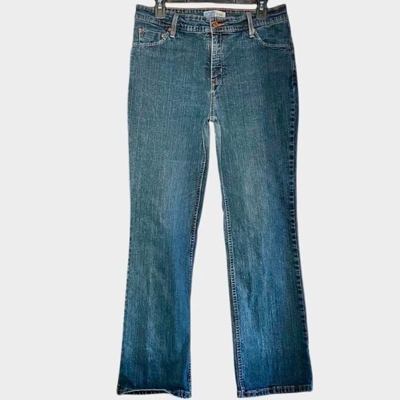 Levi’s Signature At the Waist Bootcut Jeans in Blue Wash Women’s 14M - Picture 2 of 8